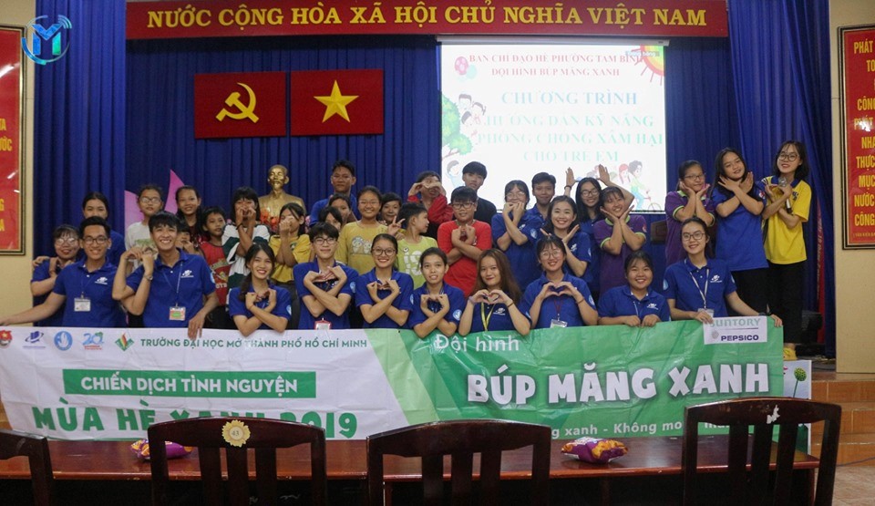 Đội hình Tuyên truyền phòng chống xâm hại trẻ em tổ chức các buổi báo cáo chuyên để tại quận Phú Nhuận, TP.HCM